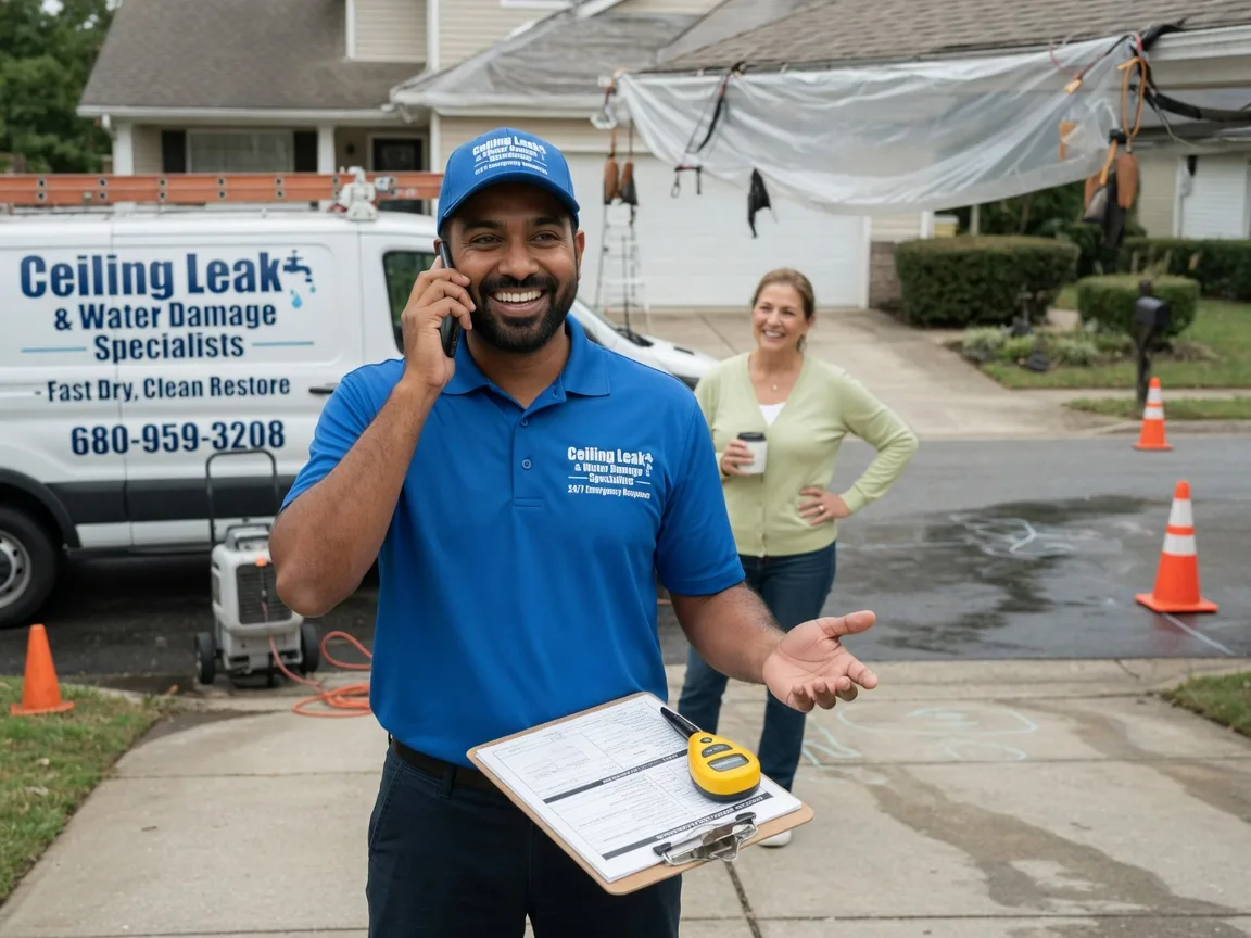 Ceiling Leak Cleanup Witts Springs, AR FAQs